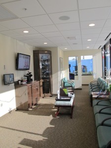 Dentist waiting room